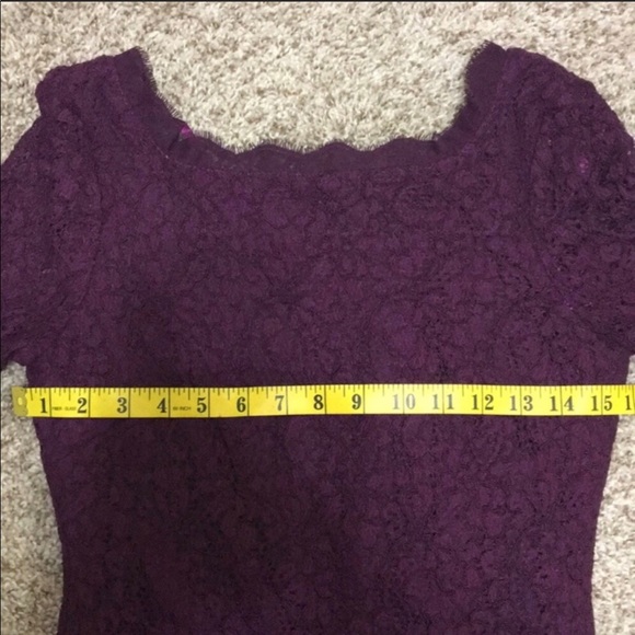 Adrianna Papell Purple Evening Dress. - Picture 7 of 8